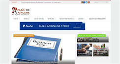 Desktop Screenshot of plandeafacere.ro